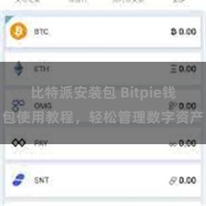 比特派安装包 Bitpie钱包使用教程，轻松管理数字资产