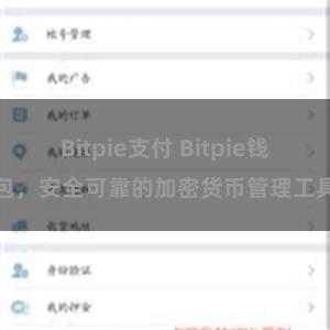 Bitpie支付 Bitpie钱包，安全可靠的加密货币管理工具